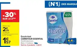 Cora x Carrefour Essuie-tout carrefour essential offre