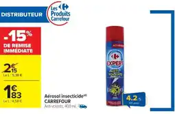 Cora x Carrefour Aérosol insecticide carrefour offre