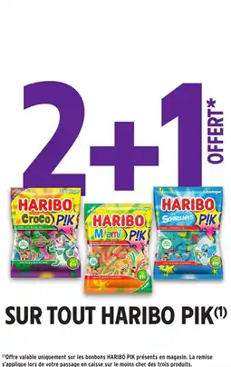 Intermarché Sur tout haribo pik offre