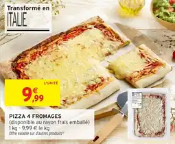 Intermarché Pizza 4 fromages offre
