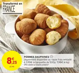 Intermarché Pommes dauphines offre