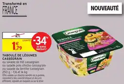 Intermarché Taboulé de légumes cassegrain offre