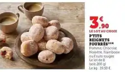 Hyper U P'tits Beignets Fourrés offre