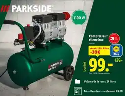Lidl Compresseur silencieux PARKSIDE offre