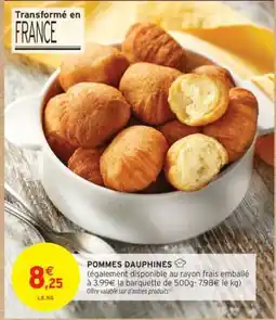 Intermarché Contact POMMES DAUPHINES offre