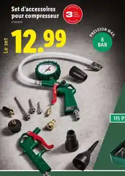 Lidl Set d’accessoires pour compresseur offre