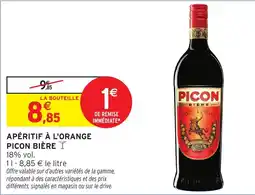 Intermarché Apéritif à l'orange picon bière offre