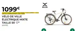 Feu Vert Vélo de ville électrique mixte taille 50 offre