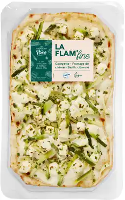 Carrefour SCHMIDT Flam'Fine courgette chèvre basilic offre