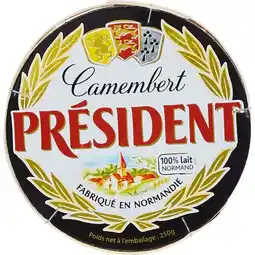 Carrefour PRÉSIDENT Camembert offre