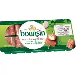 Carrefour BOURSIN Fromages roulés au jambon offre