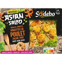 Carrefour SODEBO Salade asiatique offre