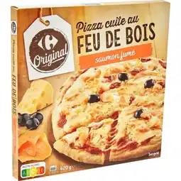 Carrefour CARREFOUR ORIGINAL SUR TOUTES LES PIZZAS CUITES AU FEU DE BOIS SURGELÉES offre