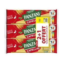 Carrefour PANZANI Pâtes offre