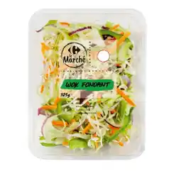 Carrefour CARREFOUR LE MARCHÉ SUR TOUTE LA FRAÎCHE DÉCOUPE DE FRUITS ET DE LÉGUMES offre
