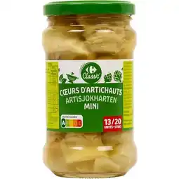 Carrefour CARREFOUR CLASSIC' Mini cœurs d'artichauts offre