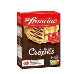 Carrefour FRANCINE Préparation pour Pâte à Crêpes offre