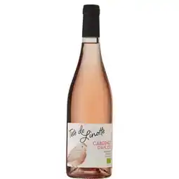 Carrefour TÊTE DE LINOTTE A.O.P. Cabernet D'Anjou Bio offre