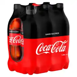 Carrefour COCA COLA SANS SUCRES SUR TOUT offre