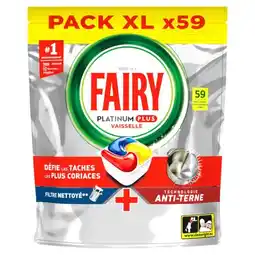 Carrefour FAIRY Capsules Lave-vaisselle Pack XL offre