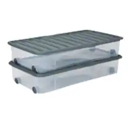 Carrefour CARREFOUR HOME Lot de 2 dessous de lit offre