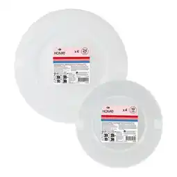 Carrefour COULEUR ET BLANCHE SUR TOUTE LA VAISSELLE EN PLASTIQUE RÉUTILISABLE offre