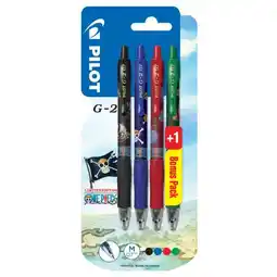 Carrefour PILOT 4 rollers gel G-2 One piece offre