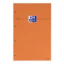 Carrefour OXFORD Bloc notes orange offre