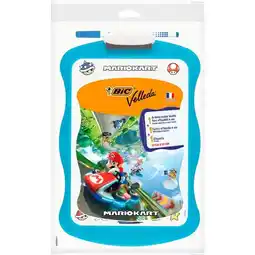 Carrefour BIC Ardoise effaçable à sec Mario Kart offre