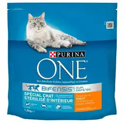 Carrefour Market PURINA ONE Croquettes pour chats stérilisés offre