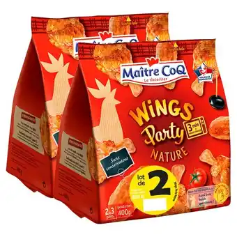 Carrefour Market MAÎTRE COQ Wings Party offre