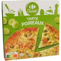 Carrefour Market CARREFOUR CLASSIC' Tarte salée surgelée offre