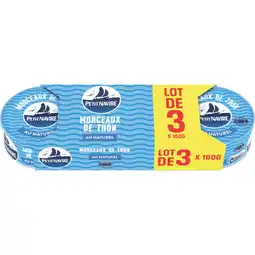 Carrefour Market PETIT NAVIRE Thon en morceaux offre
