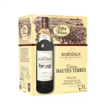 Carrefour Market CHÂTEAU HAUTES TERRES REFLETS DE FRANCE A.O.P. Bordeaux offre