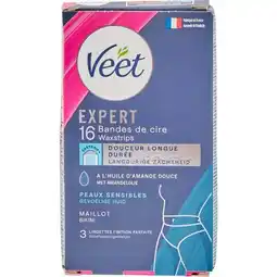Carrefour Market VEET EXPERT Bandes de Cire offre