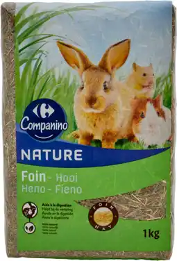 Carrefour Market CARREFOUR SUR TOUTE L'ALIMENTATION ET LA LITIÈRE POUR LES RONGEURS offre