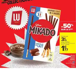 Carrefour Drive Lu - chocolat au lait offre
