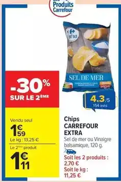 Carrefour Drive Carrefour - chips extra offre