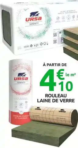 Mr Bricolage Ursa - rouleau laine de verre offre