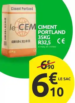 Mr Bricolage Portland - cimento offre