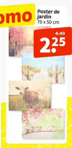 Wibra Poster de jardin offre