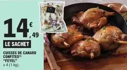 E.Leclerc Cuisses de canard confites feyel offre