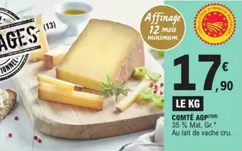 E.Leclerc Comté aop offre