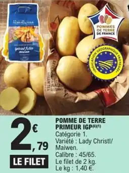 E.Leclerc Pomme de terre primeur igp offre