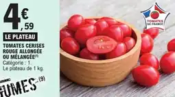 E.Leclerc Tomates cerises rouge allongée ou mélangée offre