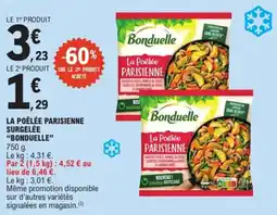 E.Leclerc La poêlée parisienne surgelée bonduelle offre