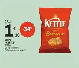 E.Leclerc Chips kettle offre