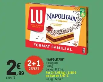 E.Leclerc Napolitain offre