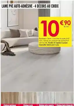 Décor Discount Facile - 4 décors au choix offre