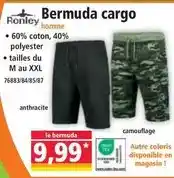 Norma Cargo - bermuda offre
